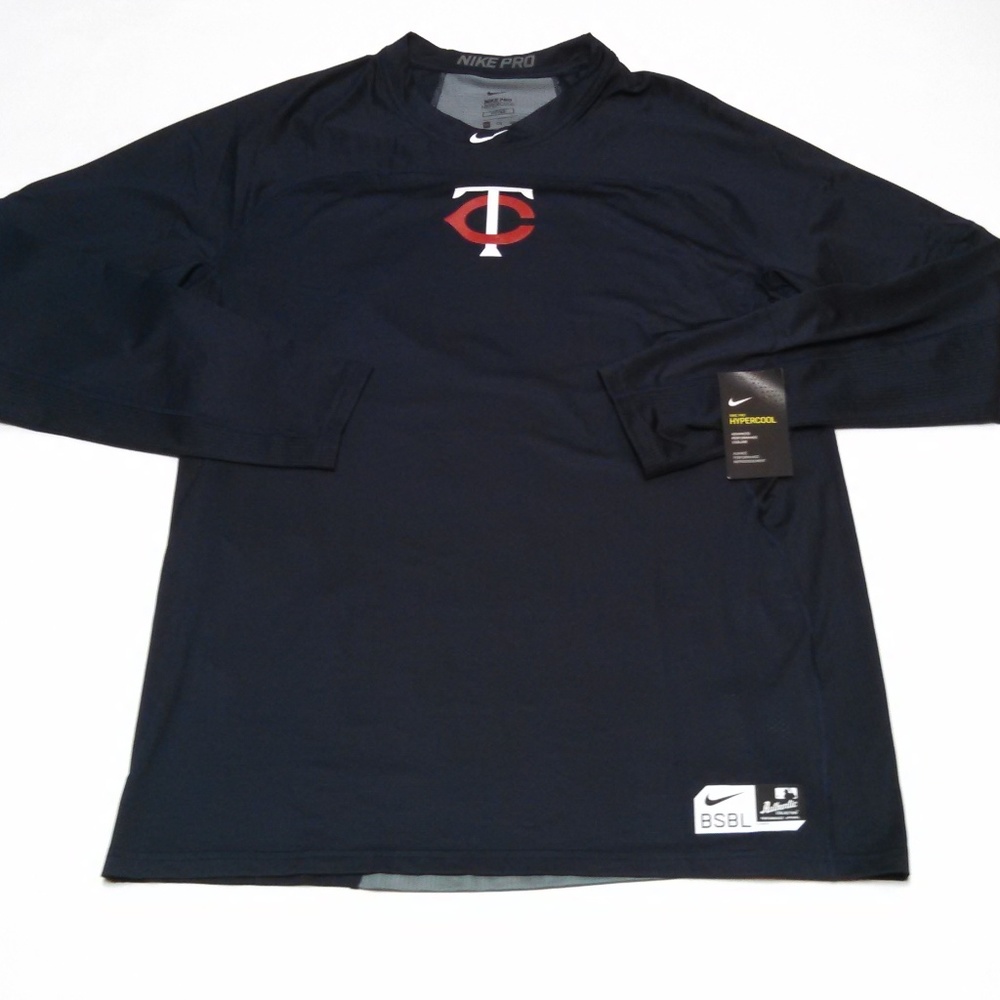 Nike Pro Hypercool Minnesota Twins Baseball Jersey - Picture 1 of 8